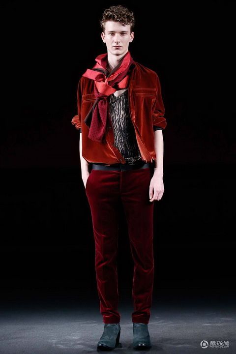 Haider Ackermann 2015秋冬系列 完美立体裁剪
